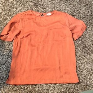 A New Day Orange Blouse